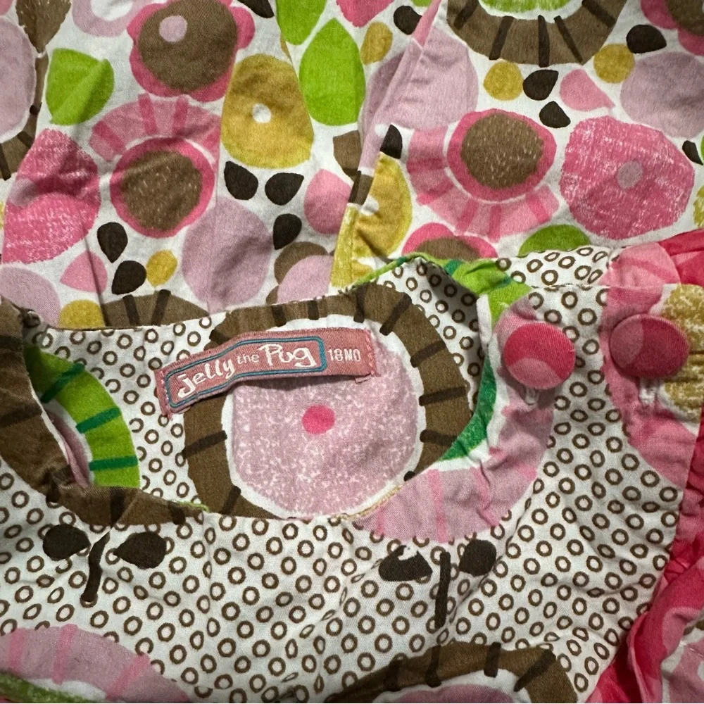 Jelly the Pug Britany Romper in Montrose size 18 months VGUC - Picture 5 of 5